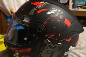 Casco moto integrale, ls2