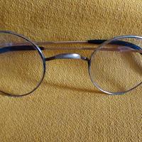 occhiali vintage in metallo 