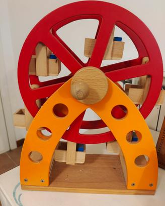 ruota panoramica in legno