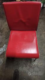 4 Sedie rosse Calligaris