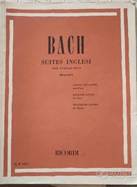 Bach "Suites Inglesi" per pianoforte