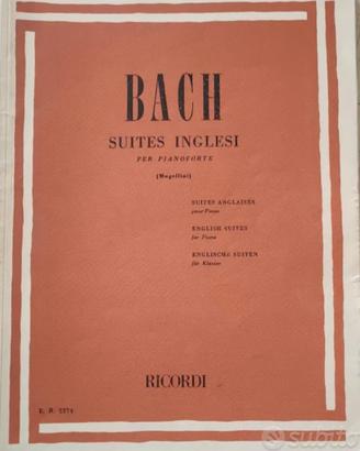 Bach "Suites Inglesi" per pianoforte