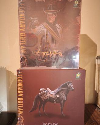 Dstoys Arthur Morgan 1/12 + cavallo Rdr2 Deluxe ed