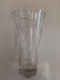 Vaso vetro trasparente