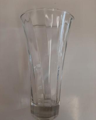 Vaso vetro trasparente