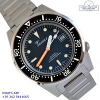 SQUALE Black classic Diver 1521 COSC 50 Atmos New