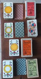 Carte Tarot VIASSONE e MODIANO 1938 Vintage NEW