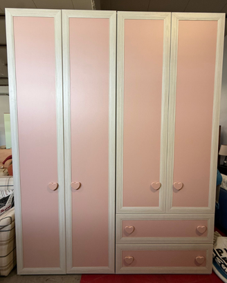 Armadio Fatto Su Misura 4 Ante Usato 3345