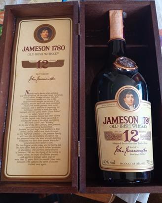 Bottiglia Jameson 1780  perfettamente integra