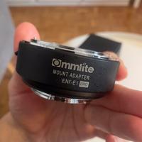 ANELLO ADATTATORE COMMLITE NIKON- SONY CM-ENF-E1 P