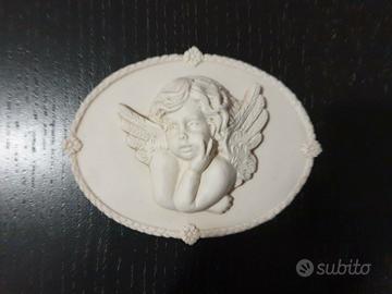 Decorazione da muro da dipingere con angioletto