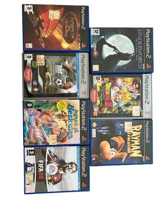 Lotto 7 Giochi PS2 Playstation 2 - Dragon Ball Z T