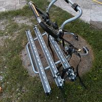 Portabici auto posteriore da 3 bici