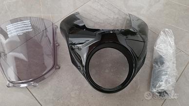 Cupolino semicarenato dark night Harley Davidson 