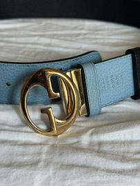 Gucci belt like new in 2 colors blue and black