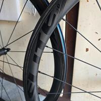 Ruote Carbonio Elitewheels rim brake 38mm copert.