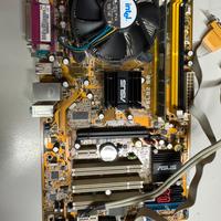 Asus P5LD2 SE Scheda madre 775 + Pentium D 3,4ghz