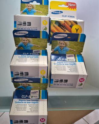 Toner Originale Samsung CLP- M300A. Colore Magento