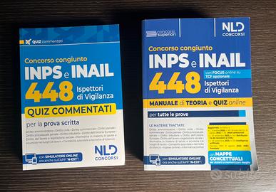 Concorso inps e inail (manuali di teoria e quiz)