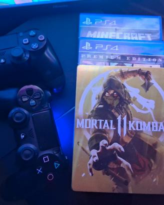 PS4 FAT+3 GIOCHI+2 CONTROLLER