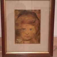 Quadro di Pierre Octave Fasani. Volto