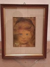 Quadro di Pierre Octave Fasani. Volto