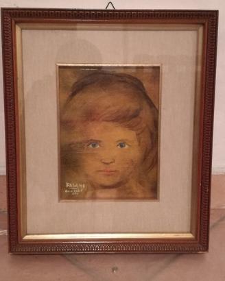 Quadro di Pierre Octave Fasani. Volto