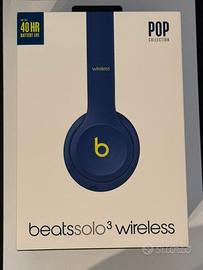 Beats by Dr. Dre Sole3 Wireless Collezione Pop Blu