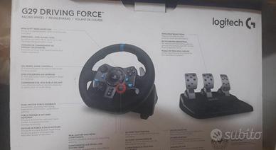Volante pedaliera logitech G29