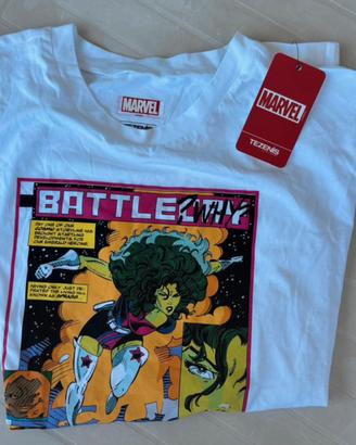 T-shirt Marvel tg. M nuova unisex
