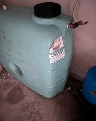 Cisterna riserva acqua in pvc