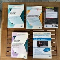 Set libri TFA arte e disegno