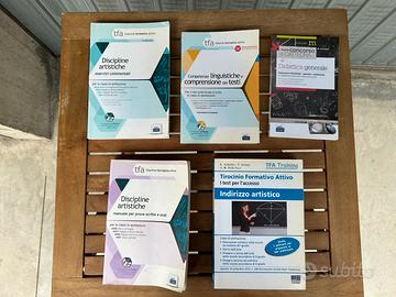 Set libri TFA arte e disegno