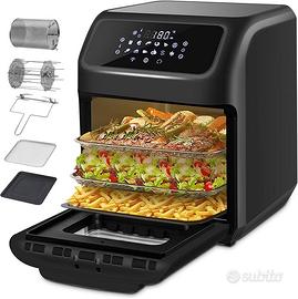 LLIVEKIT Friggitrice ad aria 12L, Forno ad aria