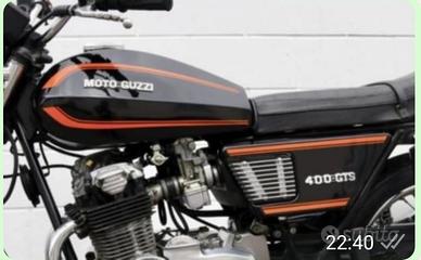 Adesivi Moto Guzzi 350 e 400 GTS