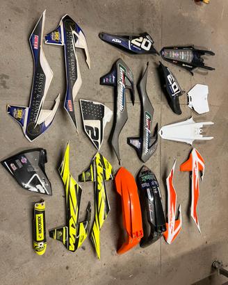 set di plastiche ktm sx 85 dal 2020 in poi