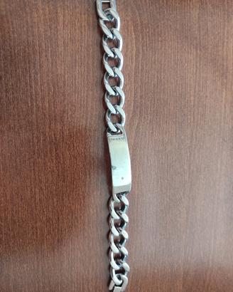 bracciale acciaio by MOOBY