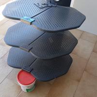 Supporto da Muro Staffa da Parete con Scaffali