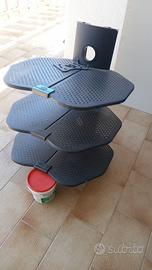 Supporto da Muro Staffa da Parete con Scaffali