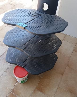 Supporto da Muro Staffa da Parete con Scaffali