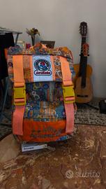 zaino scuola Invicta jolly vintage "sky world"