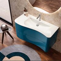 Mobile lavabo bagno GB GROUP made in Italy GRIGIO