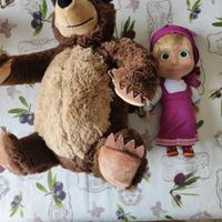 Personaggi Masha e Orso – peluche e bambola
