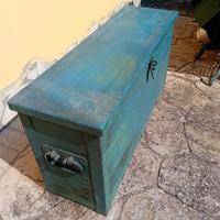 Baule cassapanca antica