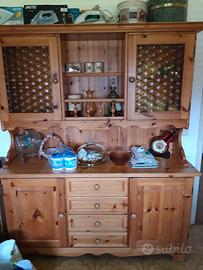 Credenza giropanca pino chiaro