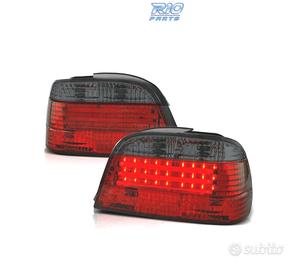FANALI BMW SERIE 7 E38 94-01 LED ROSSO NERO