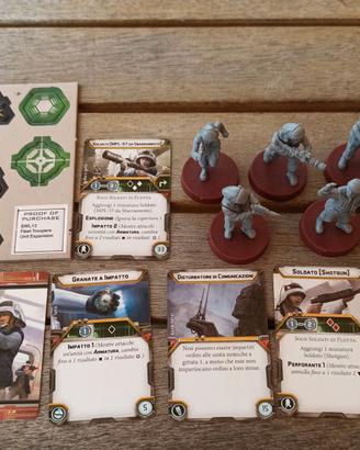 Star Wars Legion - Miniature Soldati di Flotta