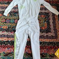 Tuta boxuer completa bianca