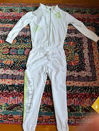 Tuta boxuer completa bianca