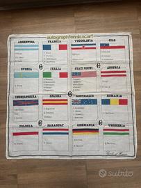 RARISSIMO Foulard Coppa Davis 1978/79
